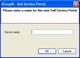 Part 2 - Self-Service Create a new Portal A Portal represents a virtual link with the Active Directory domain controller for which you want to empower enterprise users to manage the directory