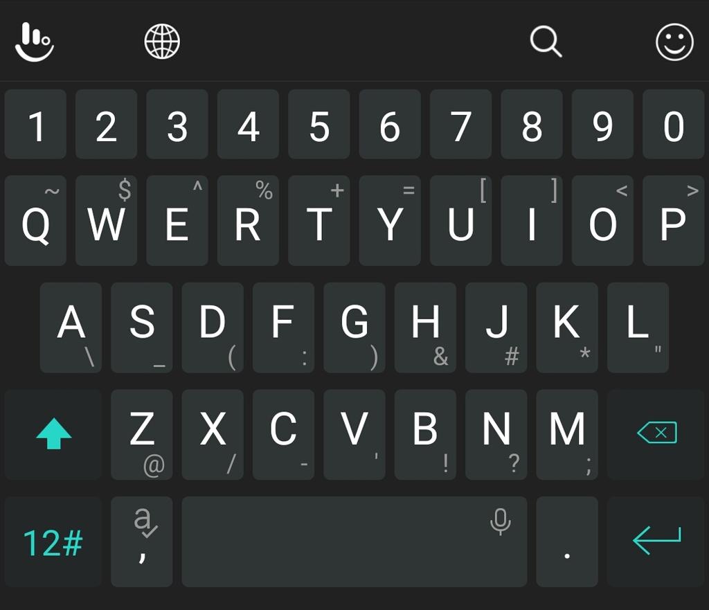 TouchPal Keyboard TouchPal Keyboard offers three layouts: FULL, PHONEPAD and T+. You can touch to select a layout or an input language.