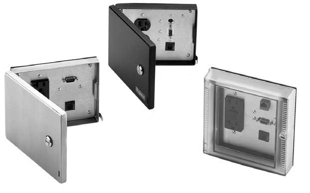 INTERSAFE Type 4/4X/12 Data Interface Ports INTERSAFE Data Interface Ports A70E 72 standard configurations available Application The INTERSAFE data interface ports are a solution for the intersection