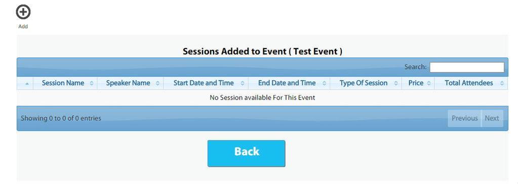 Page 49 of 72 Manage Session Click on Manage Sessions
