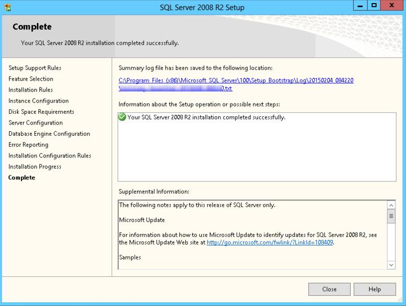 SQL Server Configuration Manager Once the SQL installation is complete, go to Start >