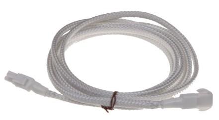 Connection cable 2m (600464) and 2m of Detection cable (600418). Total length is 4 m (13 ft): 2 m (6.5 ft) leader cable + 2 m (6.5ft) sensing cable, terminated.