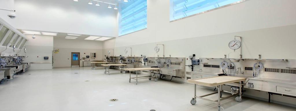 facility Largest freestanding Medical Examiner facility in