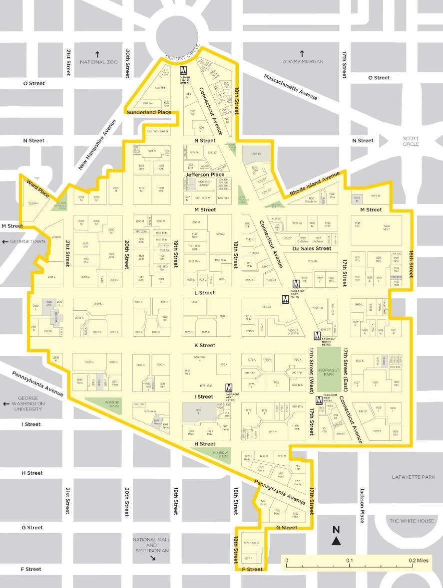 The Golden Triangle Business Improvement District Washington, DC Program: Safe, Secure, Prepared Award Category: Downtown Leadership and Management Encompasses 43 square blocks of prime commercial