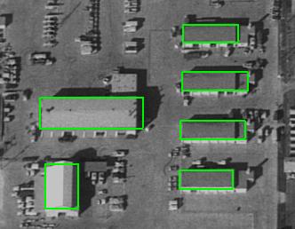 5 m Figure 19 shows a model constructed by the automatic system for large parts of the Fort Hood site (results shown are on a nadir view but two oblique views are also used for processing).
