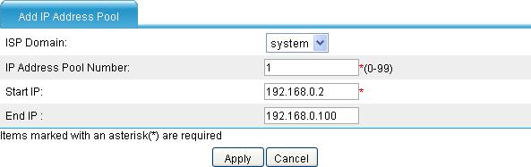 Select Trust from the PPP Server Zone list. (Select a security zone according to your network configuration.