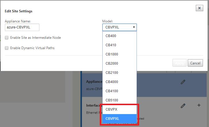 i) Save the new configuration on SD-WAN Center, and use the export to the Change Management inbox option to push the configuration using Change Management.