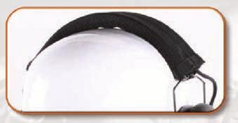 LOW PROFILE HEADBAND The HTH headband features a removable nylon
