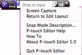 1 When you click [Snap Mode], the Snap mode description dialog box appears. Click.