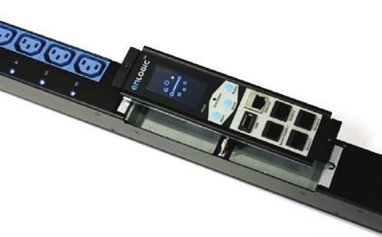 Vertical Series Hot Swappable Network Management Card Quick, safe replacement PDU power stays on With no downtime.