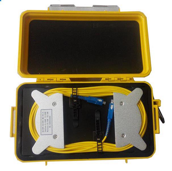 OR-08 OTDR launch cable box Designed to aid in the testing of fiber optic cable when using an OTDR.