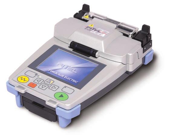 S122 SERIES Hand-Held Fusion Splicer With its super low profile and new user interface, the FITEL S122 series fusion splicer offers next generation workability for every splicing field, FTTx, LAN,