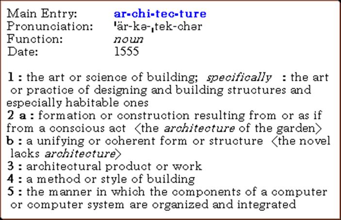 Is Architect a Verb? Both the Oxford English Dictionary and Merriam-Webster s Third International dictionary list architect as a verb.