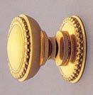 80203 Ribbed Knob with rose attached 5 B0214