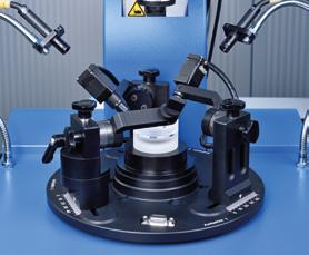 OptiCentric Depending on Lens geometry, the OptiCentric Cementing system is equipped with an alignment unit for the alignment process: Alignment Unit