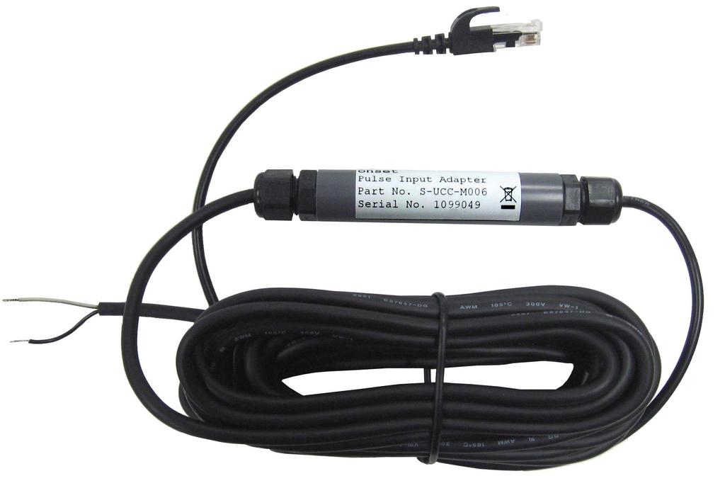 s (Part # S-UCC/D-M006) for use with HOBO H21 and H22 Series Data Loggers The s are used to log the number of switch closures per interval and are designed to work with smart sensor-compatible HOBO