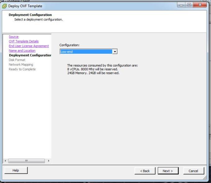 Deploying the Cisco MSE OVA File Using the VMware vsphere Client Installing Cisco MSE in a VMware Virtual Machine Step 7