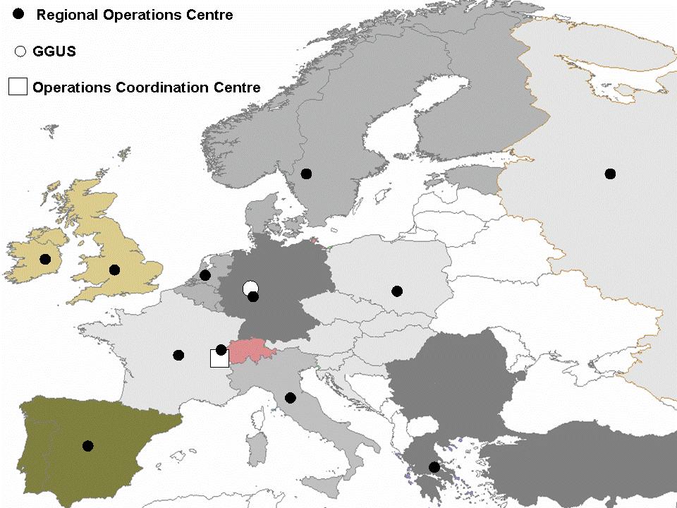 EGEE Grid Management Structure Operations Coordination Centre (OCC) management, oversight of all operational and support activities Regional Operations Centres (ROC) providing the core of the support