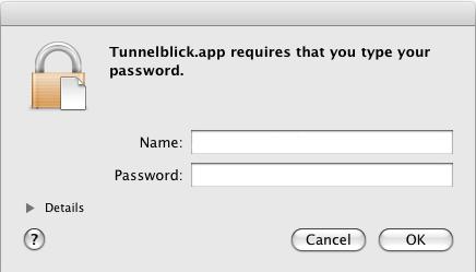 This will copy the Tunnelblick application from the disk image to the user s Applications folder.