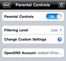 The genie mobile app sends the command to your router and waits for the response. When Parental Controls is turned on, you can view or change the following settings: Filtering Level.