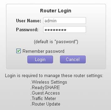 Log In To access the genie app features, log in to your router: 1. Enter admin for the modem router user name. 2.