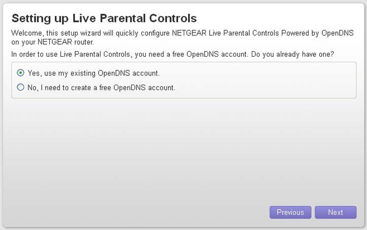 Parental Controls The first time you select Parental Controls from the Home screen, the genie app checks to make sure that your router supports this feature.