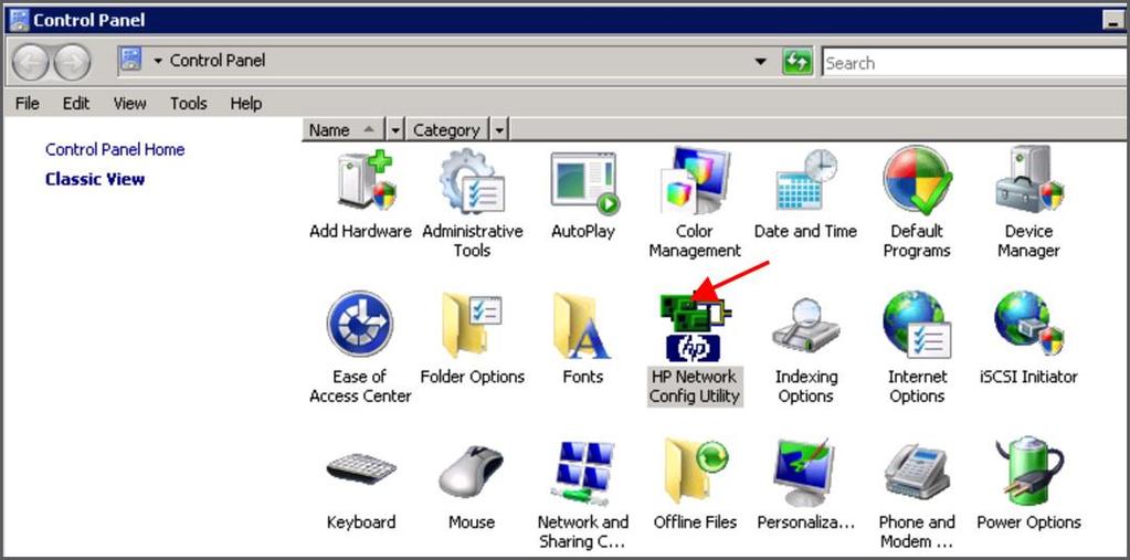 Configuring the HP Blade Server (Microsoft Windows 2008 Release 2) 1.