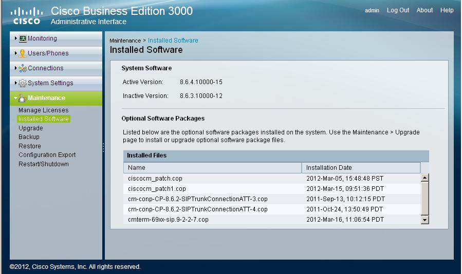 Configuration Configuring the Business Edition 3000