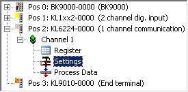 KS2000 Configuration Software Fig. 18: KS2000 - Display of the fieldbus station Insert the IO-Link devices There are three options to integrate an IO-Link device: 1.