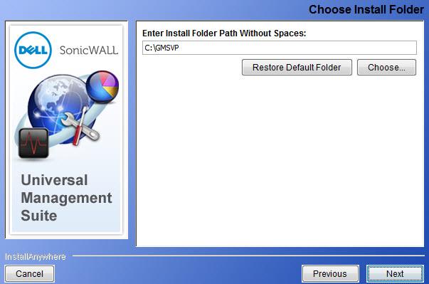 5 In the License Agreement screen, select the radio button for I accept the terms of the License Agreement. 6 Select the path to the folder where you would like to install the files.