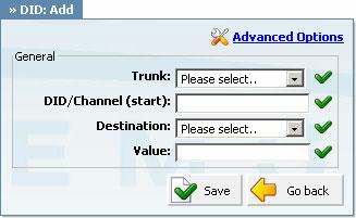 3 Create A DID For PSTN Line STEP ONE: Create a DID for PSTN Line. 1. Navigate to "DID's". 2.