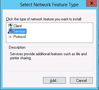 b. Select Service to click Add. c. Click Have Disk to specify the $TPF_DIR\MpSttr\drv\<OS name>\mpsttrdrv.inf file.