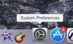 Power your Mac 2. Open System Preferences 3.