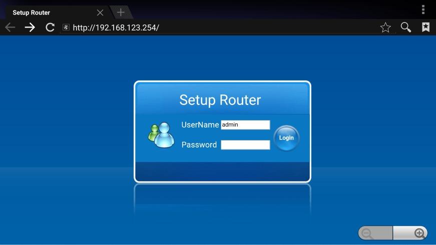 Router Settings.
