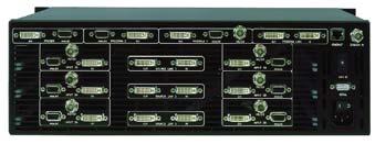 The Encore Video Processor The Encore Video Processor is packaged as a 3RU rack-mount unit.