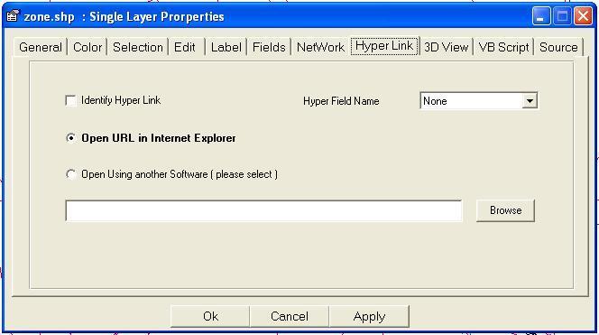 Map Scale Select Force Label Size to Fit Polyline length and polygon width Menu Layers Layer Properties Label Layer Properties Hyperlink Option Select