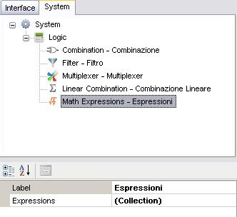 Maths Expressions The Maths expressions object represents a collection of logical and arithmetical operations which can be written to elaborate values coming from different KNX groups.