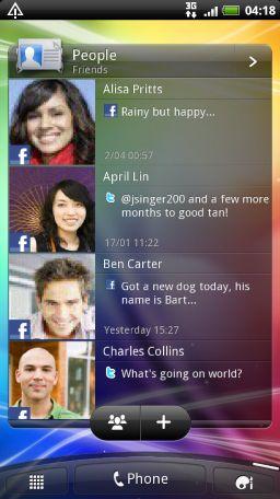 114 People Adding People widgets Stay in touch with different circles of friends or colleagues in your life.