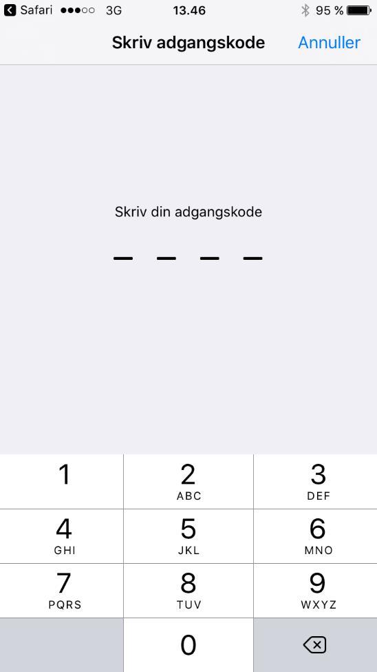 Write the PIN code for your phone (if