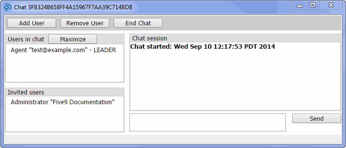 Using the Softphone Working with Chat Sessions After the user accepts your