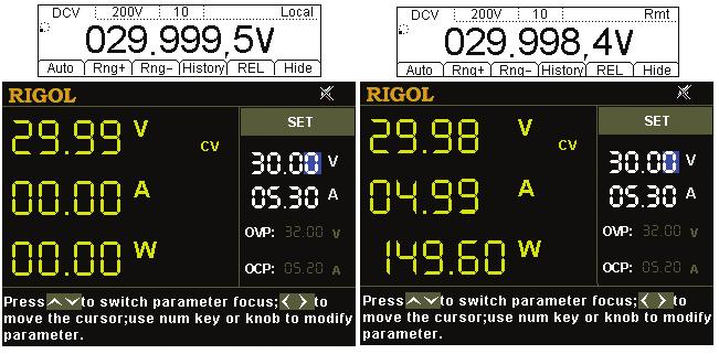 the output stability and safety. Powerful timing output function You can set thresholds for OVP and OCP values.