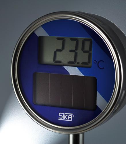 Electronic and accurate - digital and analogue The measuring principle Digital thermometers of the DiTemp and SolarTemp series work with a discrete-time process with one measurement cycle taking