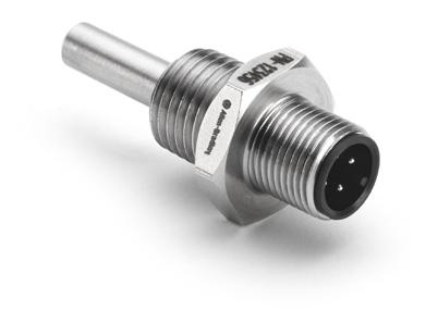 837T Solid-State Temperature Sensors Compact, Comprehensive Solution with IO-Link Functionality Features and Benefits Display Models : -20 80 C (-4 176 F) Embedded IO-Link communication protocol