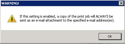34 UniPrint Client 5 7. If you want to send the document as