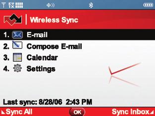 Cool Apps! Being productive on the road has never been easier! Try some of our most popular cool tool applications. Wireless Sync E-mail* Stay in touch while on the go!