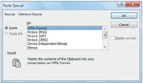 Enter and Format Text (cont) Ribbon and Shortcut Methods (cont): Copy and paste text