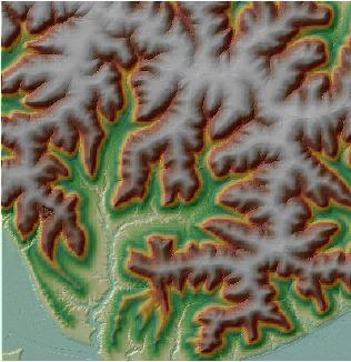 Project 1: Raster Surfaces, Profiles, and Viewsheds Start ArcGIS - ArcMAP Create a new map project, add the raster driftless to the view, and inspect it.