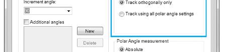 polar angle settings using points you select in your