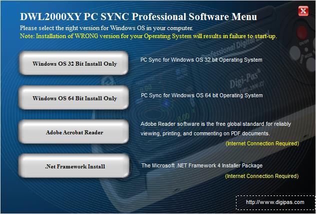 CHAPTER 3: GETTING STARTED Installation of DWL2000XY PC Sync 1. Insert DWL2000XY PC Sync DVD into your DVD drive.