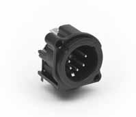 AC SERIES AC SERIES CHASSIS CHASSIS CONNECTORS CONNECTORS THERMOPLASTIC A - TYPE FLANGE 5 CONTACT Features: 5 contacts.